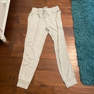 Grey target sweatpants